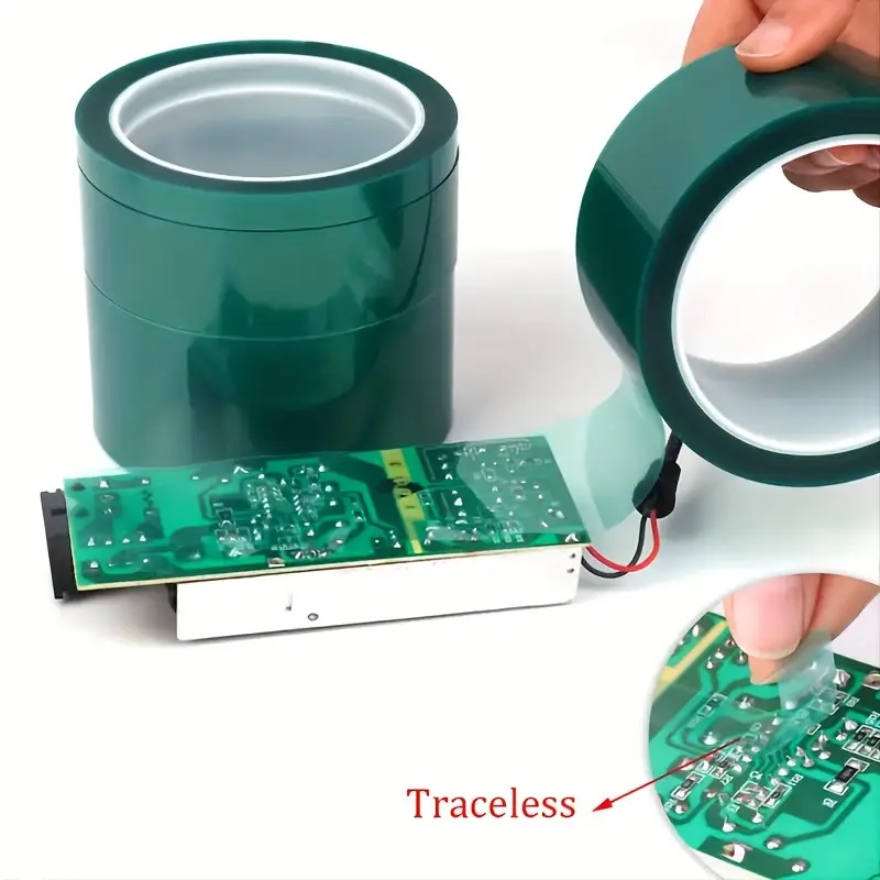 Industrial-Grade Green Tape for Aerospace and Machinery Heat Shielding